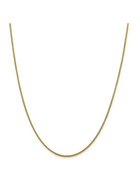 PriceRock Sterling Silver 1.50mm Spiga Chain Necklace 24 Inches PriceRock Sterling Silver 1.50mm Spiga Chain Necklace 24 Inches